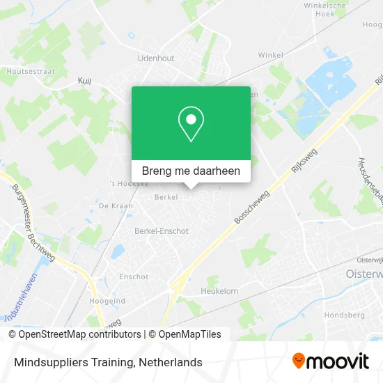 Mindsuppliers Training kaart