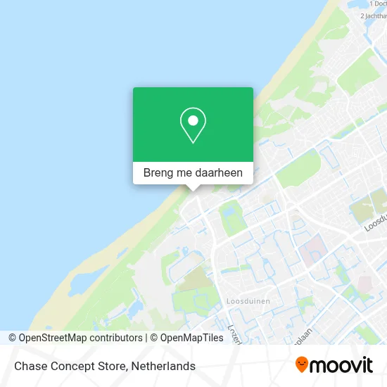 Chase Concept Store kaart
