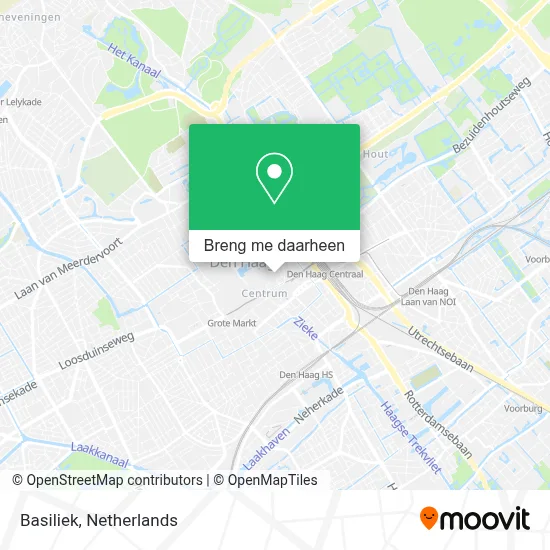 Basiliek kaart