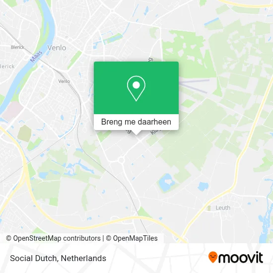 Social Dutch kaart