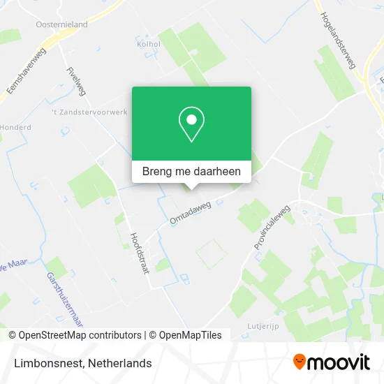 Limbonsnest kaart