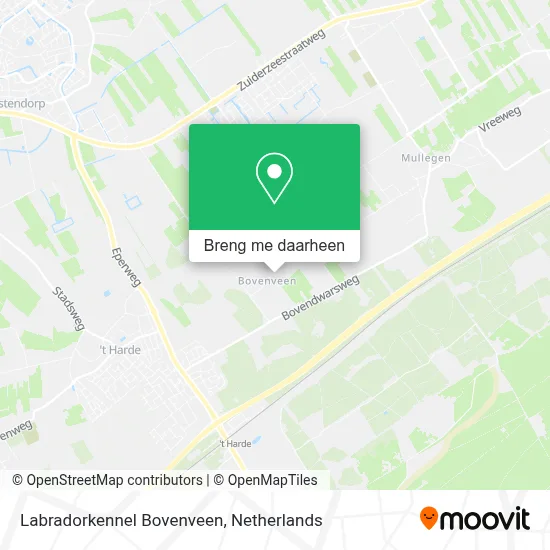Labradorkennel Bovenveen kaart