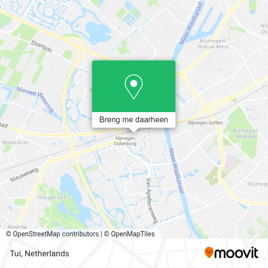 Tui kaart
