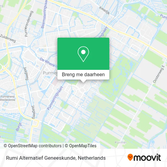 Rumi Alternatief Geneeskunde kaart