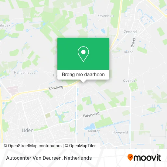 Autocenter Van Deursen kaart