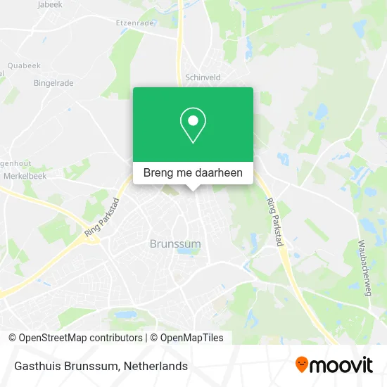 Gasthuis Brunssum kaart