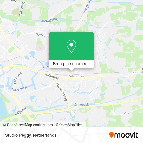 Studio Peggy kaart