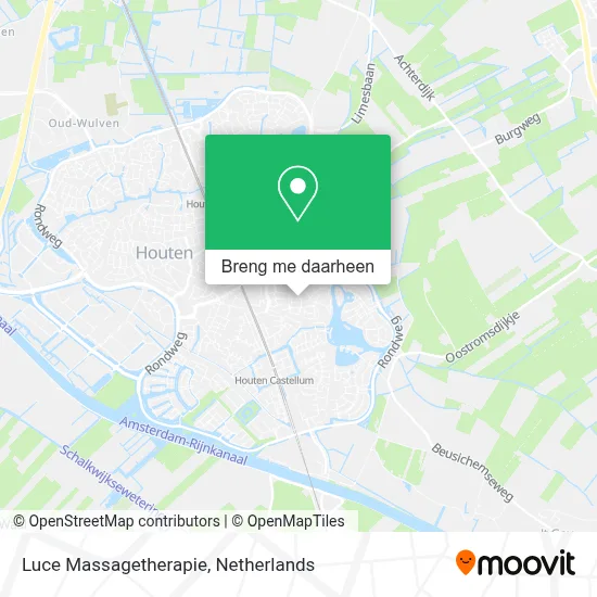 Luce Massagetherapie kaart