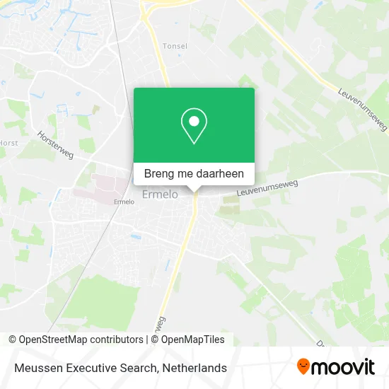 Meussen Executive Search kaart