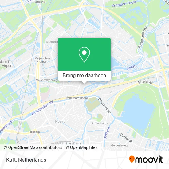 Kaft kaart