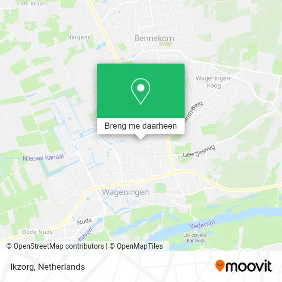 Ikzorg kaart
