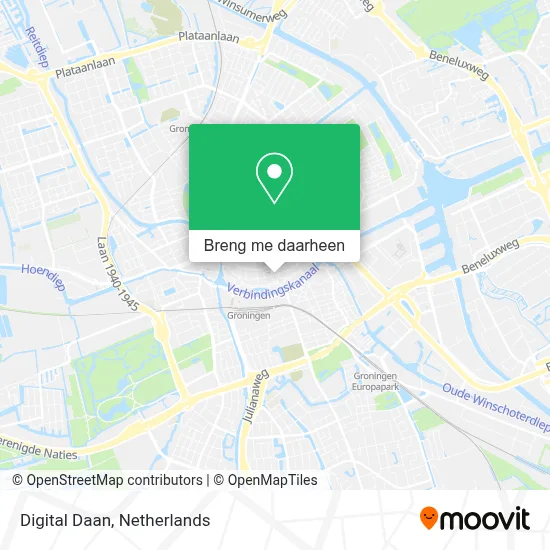 Digital Daan kaart