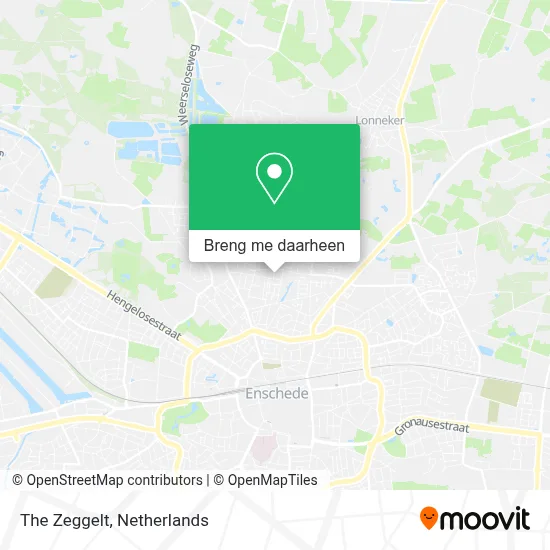 The Zeggelt kaart