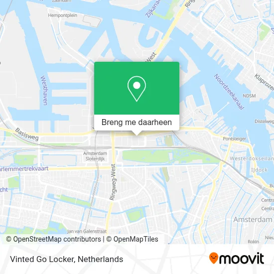 Vinted Go Locker kaart