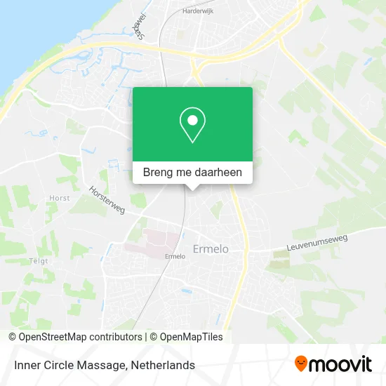 Inner Circle Massage kaart