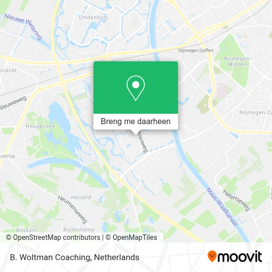 B. Woltman Coaching kaart