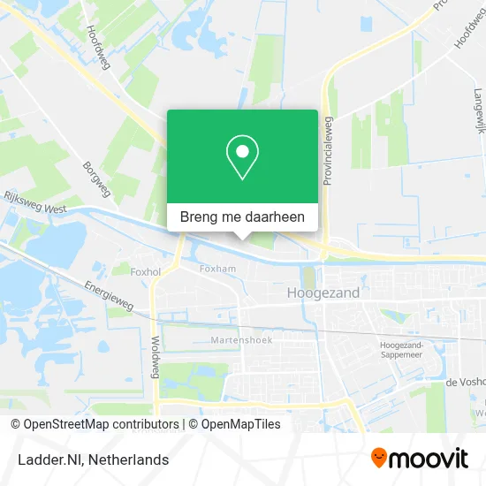 Ladder.Nl kaart