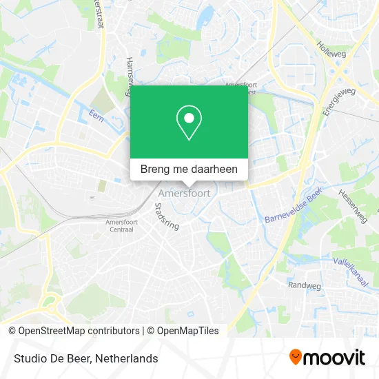 Studio De Beer kaart