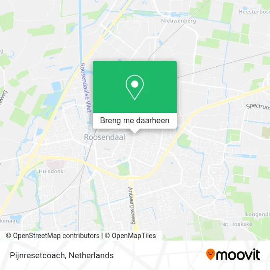 Pijnresetcoach kaart