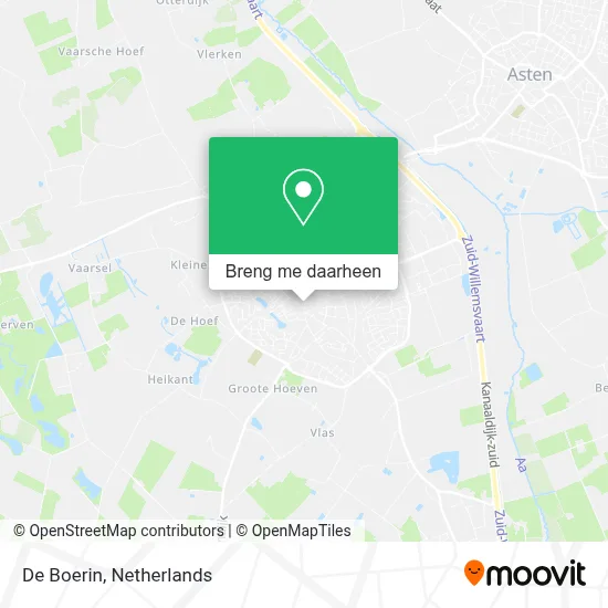 De Boerin kaart