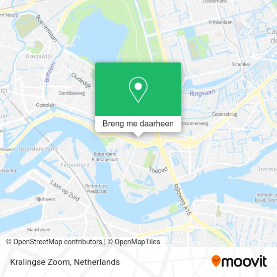 Kralingse Zoom kaart