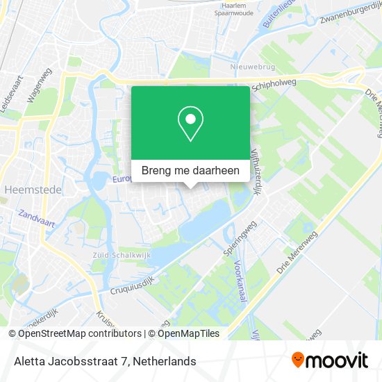 Aletta Jacobsstraat 7 kaart