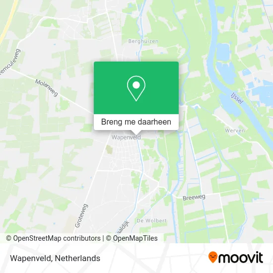 Wapenveld kaart