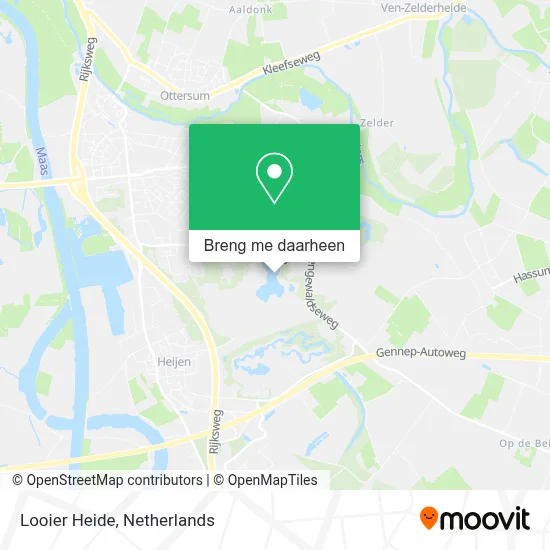 Looier Heide kaart