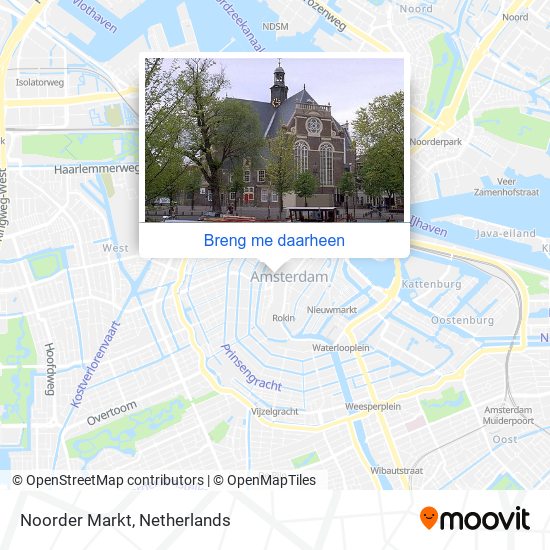 Noorder Markt kaart