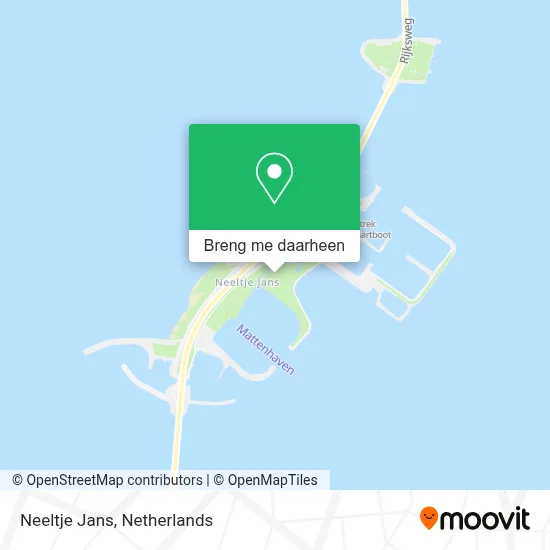 Neeltje Jans kaart
