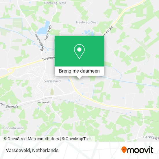 Varsseveld kaart