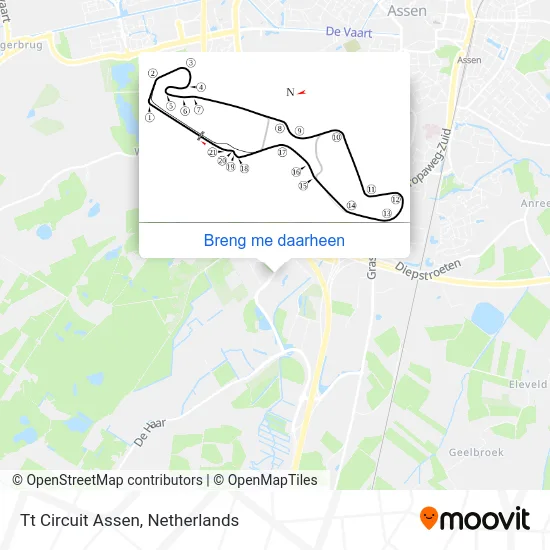 Tt Circuit Assen kaart