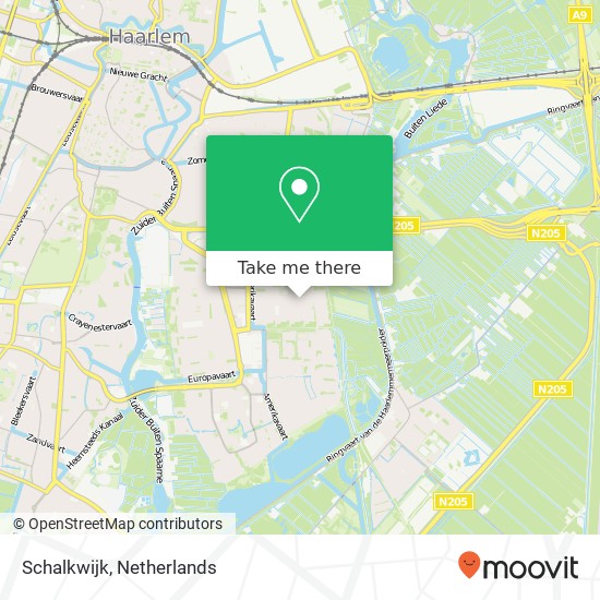 Schalkwijk kaart