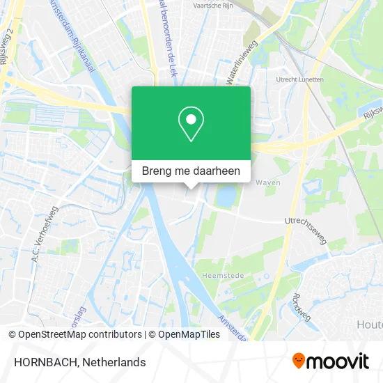 HORNBACH kaart