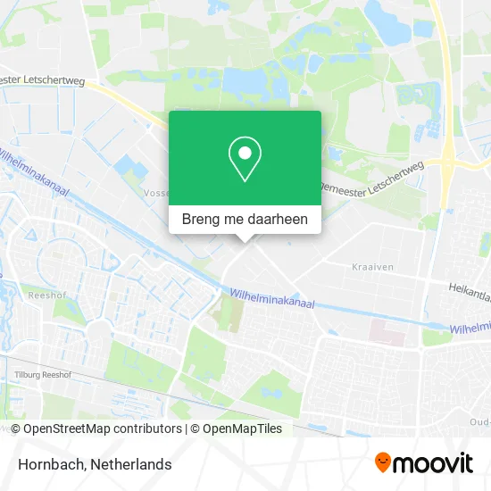 Hornbach kaart