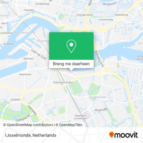 IJsselmonde kaart