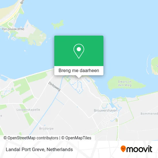 Landal Port Greve kaart