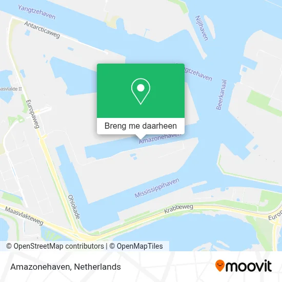 Amazonehaven kaart
