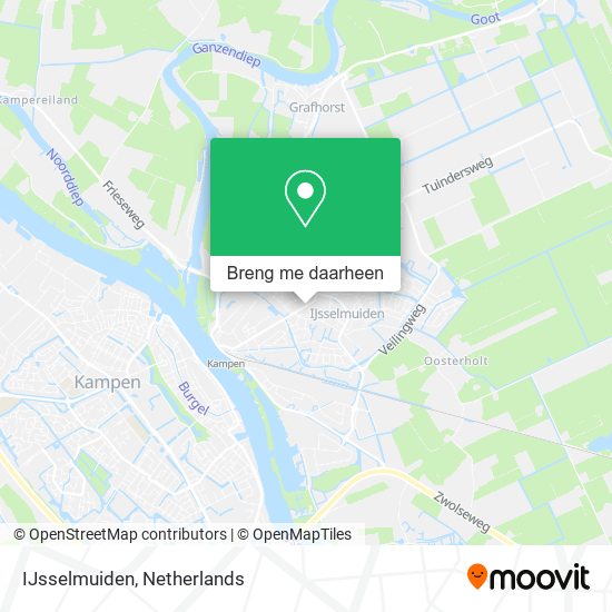 IJsselmuiden kaart