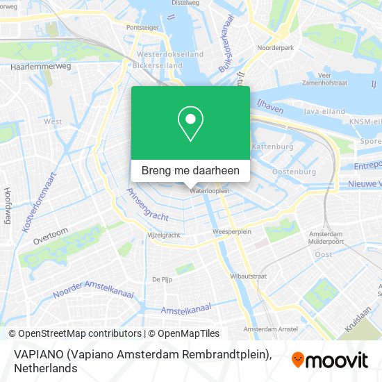 VAPIANO (Vapiano Amsterdam Rembrandtplein) kaart