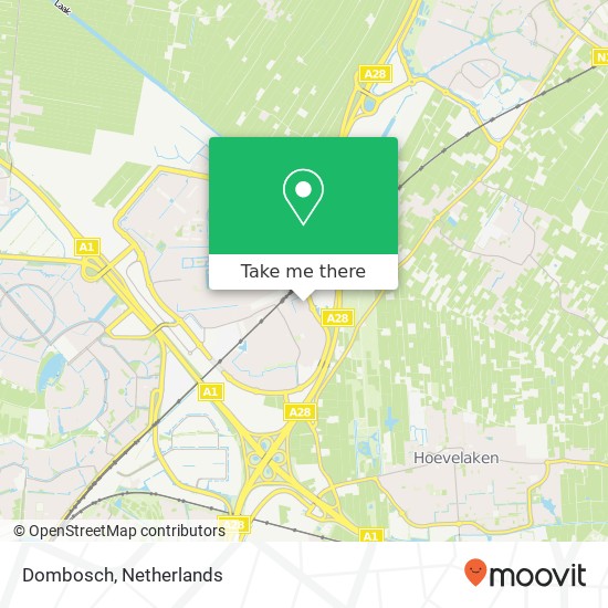 Dombosch kaart
