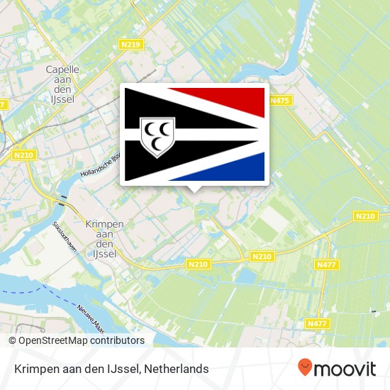 Krimpen aan den IJssel kaart