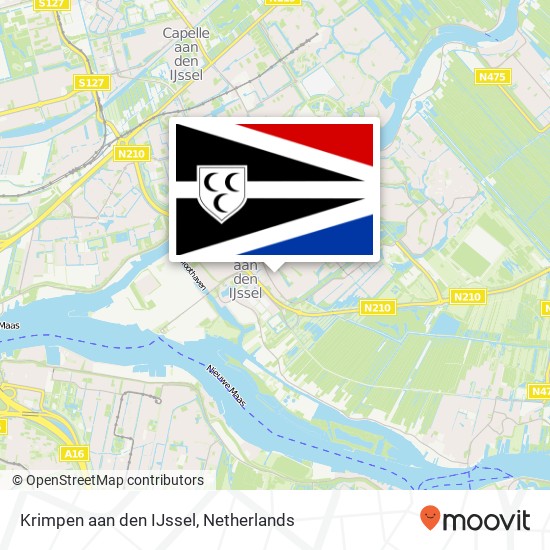 Krimpen aan den IJssel kaart