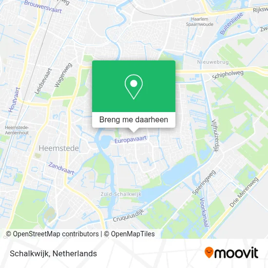 Schalkwijk kaart