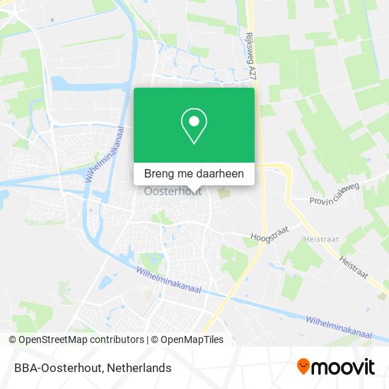 BBA-Oosterhout kaart