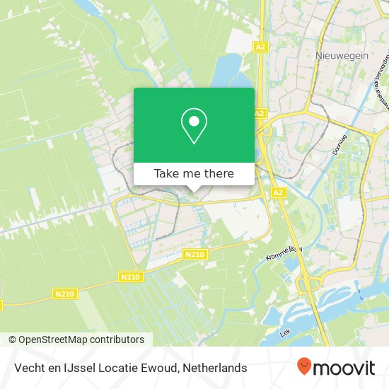 Vecht en IJssel Locatie Ewoud kaart