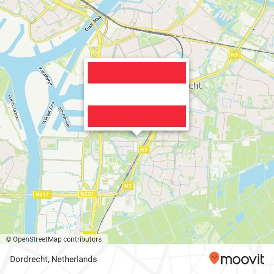 Dordrecht kaart