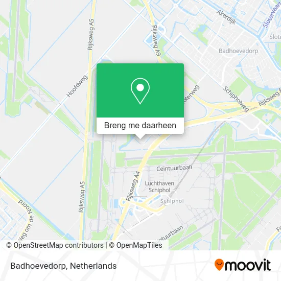 Badhoevedorp kaart