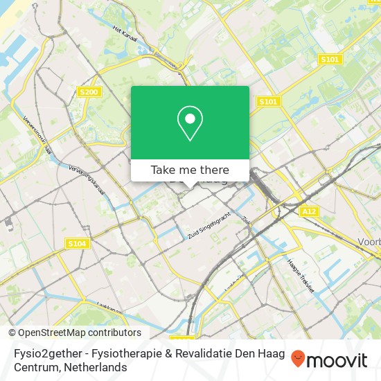 Fysio2gether - Fysiotherapie & Revalidatie Den Haag Centrum kaart