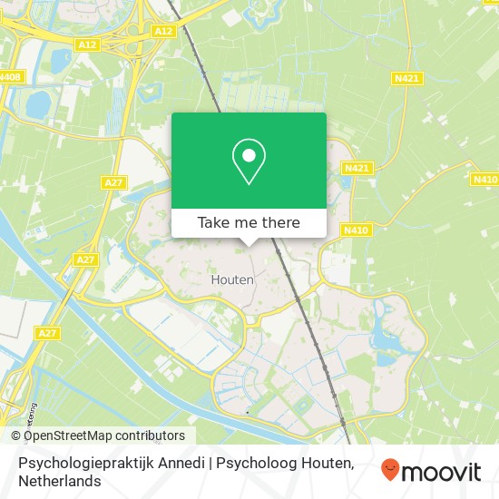 Psychologiepraktijk Annedi | Psycholoog Houten kaart